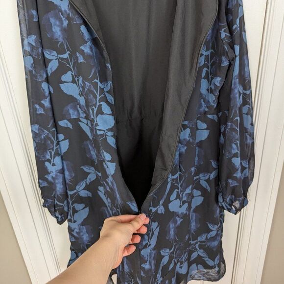 Hutch | By The Light of The Moon Mini Dress in Black Size 20 - Picture 10 of 10